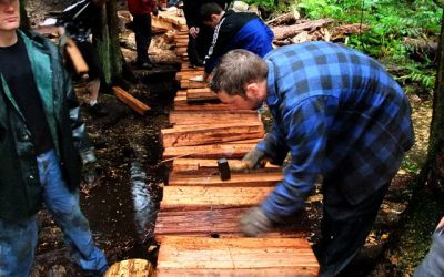 Pangor Trail Work Oct 9