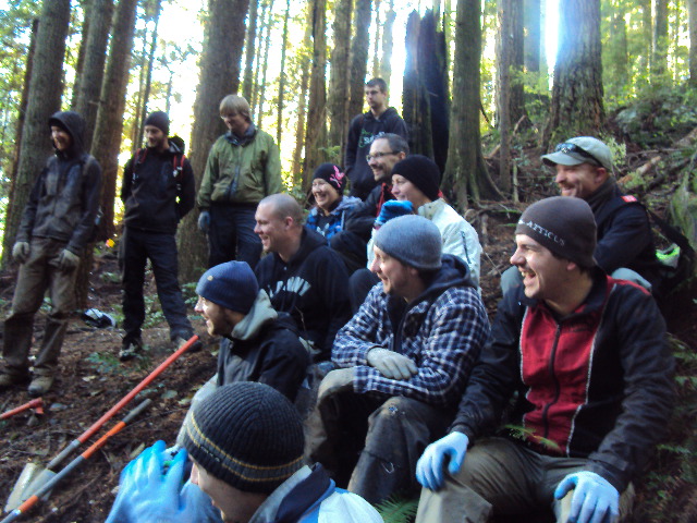 IMBA Trail Care Crew visits the Shore