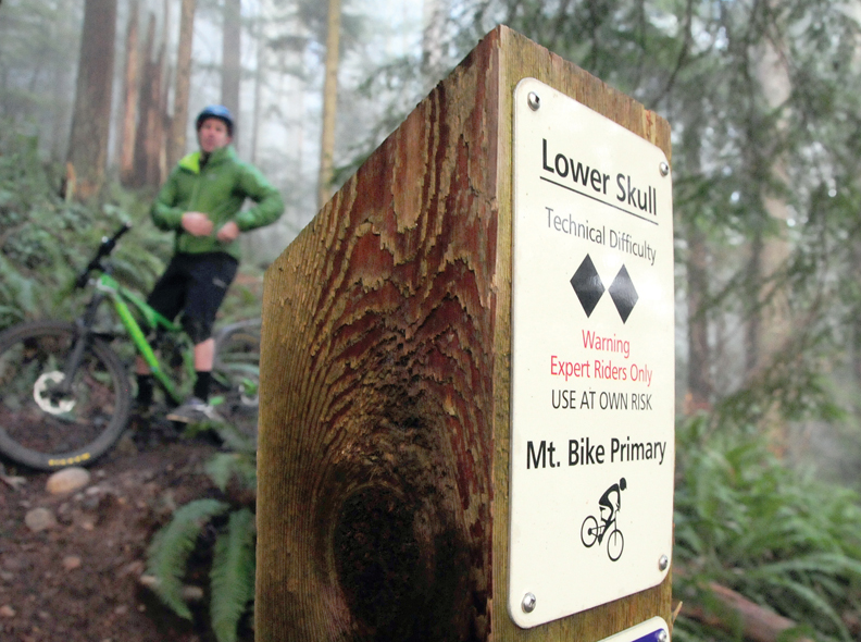Trail Sabotage on Fromme Mountain