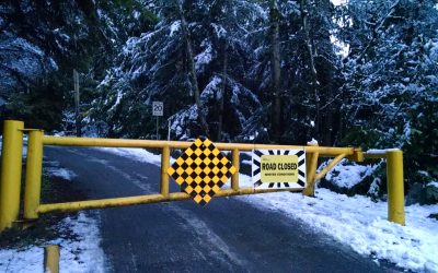 Fromme Parking Lot – Closed due to Winter Conditions