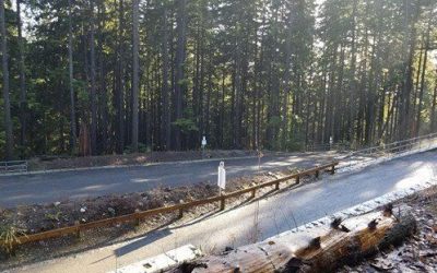 Notice from the DNV: Fromme Service Road (main gate to bike wash) closed July 2-7