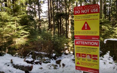 Community Notification – Lower Griffen Switchbacks – Permanently Closed