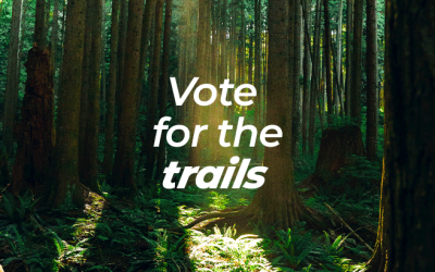 Vote for the trails Oct.17